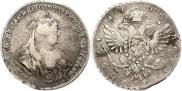 1 rouble 1740 year