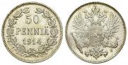 50 pennia 1914 year