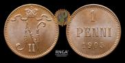 1 penni 1905 year