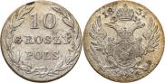 10 groszy 1831 year