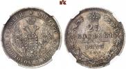 25 kopecks 1853 year