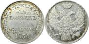 15 kopecks - 1 złoty 1838 year