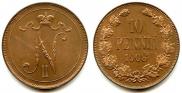 10 pennia 1908 year