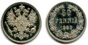 50 pennia 1889 year