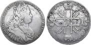 1 rouble 1727 year