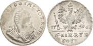 1/6 Thaler 1761 year