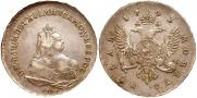 1 rouble 1742 year