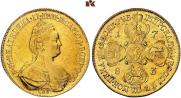 10 roubles 1783 year