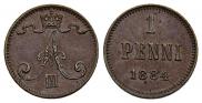 1 penni 1884 year