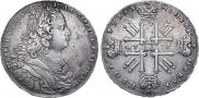 1 rouble 1727 year