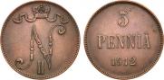 5 pennia 1912 year