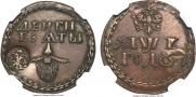 Beard token coin 1705 year