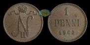 1 penni 1905 year