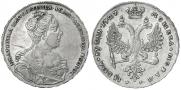 1 rouble 1727 year