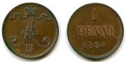 1 penni 1884 year