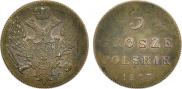 3 grosze 1817 year