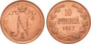 10 pennia 1917 year