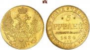 5 roubles 1834 year