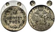 5 groszy 1820 year