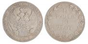 1,5 roubles - 10 złotych 1834 year