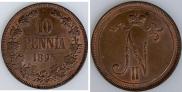 10 pennia 1895 year