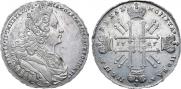 1 rouble 1727 year