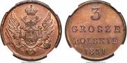 3 grosze 1831 year