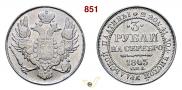 3 roubles 1843 year