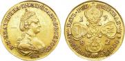 5 roubles 1782 year