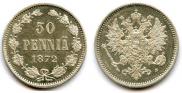 50 pennia 1872 year