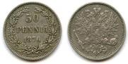 50 pennia 1876 year