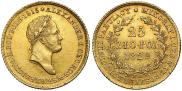 25 złotych 1829 year