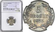 5 groszy 1835 year