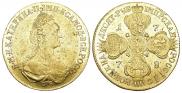 10 roubles 1778 year