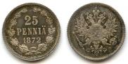 25 pennia 1872 year