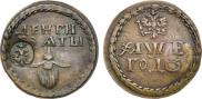 Beard token coin 1705 year