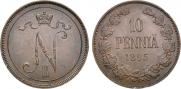 10 pennia 1895 year