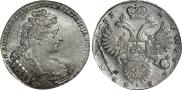 1 rouble 1733 year