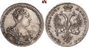 1 rouble 1727 year