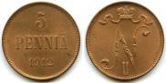 5 pennia 1912 year