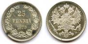 25 pennia 1875 year