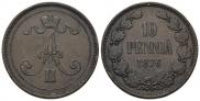 10 pennia 1876 year