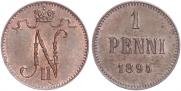 1 penni 1895 year