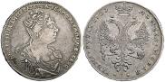 1 rouble 1727 year