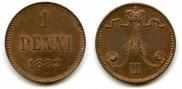 1 penni 1882 year