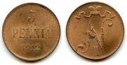 5 pennia 1912 year