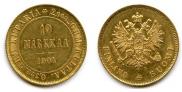 10 markkaa 1904 year