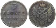 3 grosze 1831 year