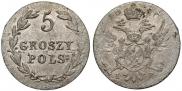 5 groszy 1820 year