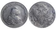 1 rouble 1742 year